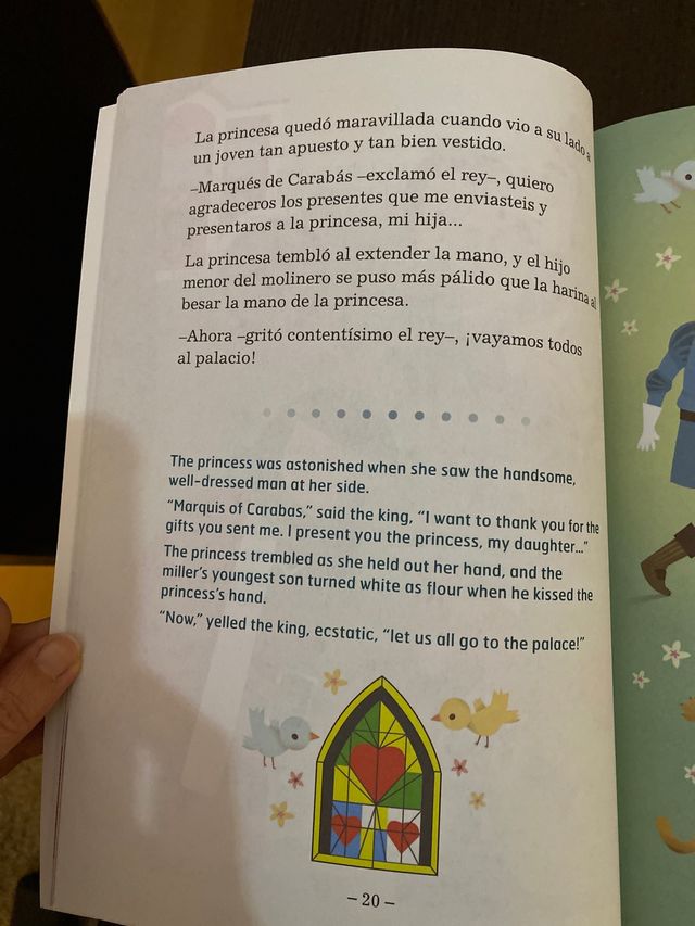 Audiocuentos clasicos bilingües con cuento