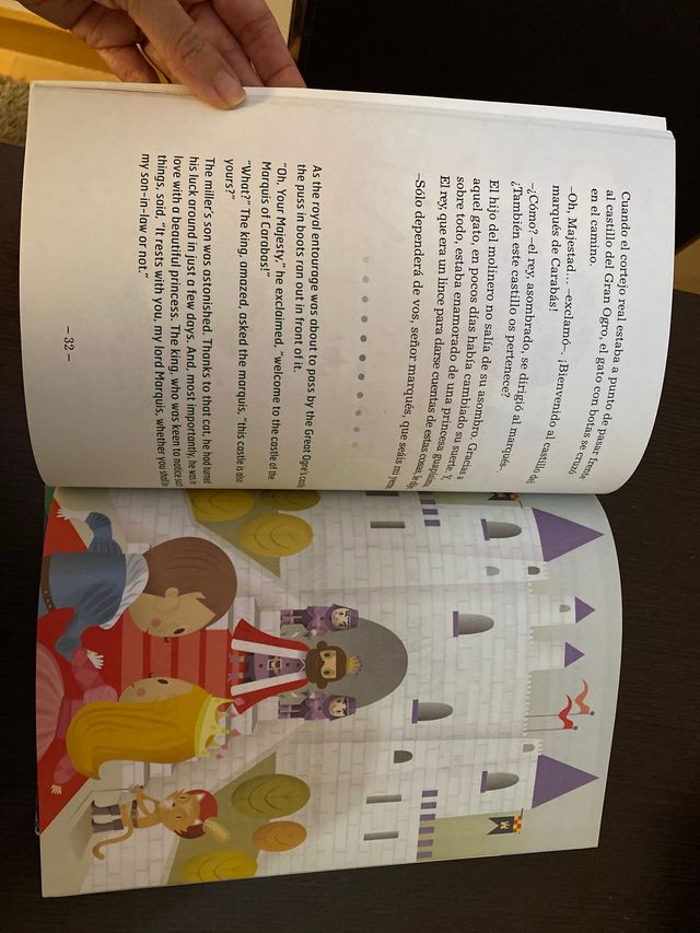 Audiocuentos clasicos bilingües con cuento