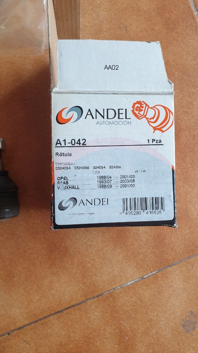 Rotula de direccion para opel saab