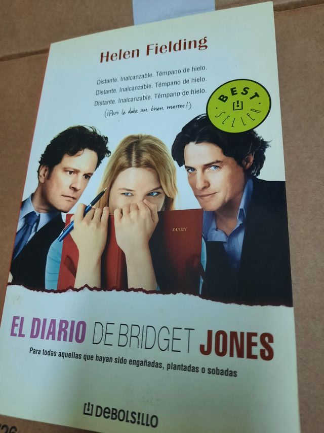 LIBRO "EL DIARIO DE BRIDGET JONES".