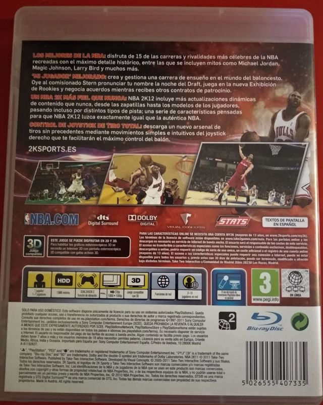 NBA 2K12 PS3