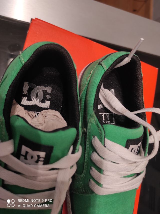 Zapatillas lona casual talla 32, DC Shoes.