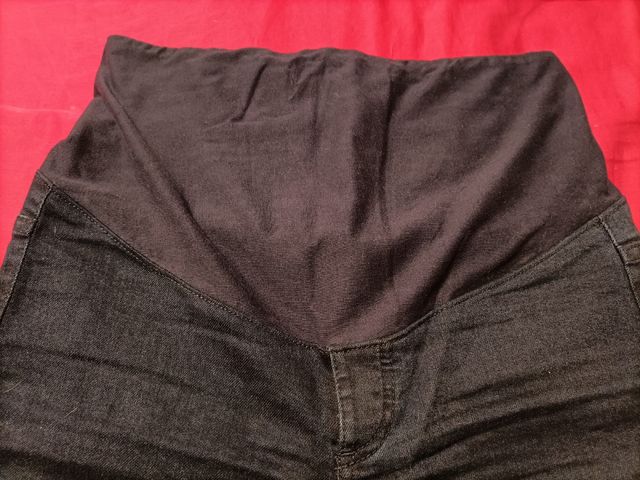 Pantalón premamá vaquero azul