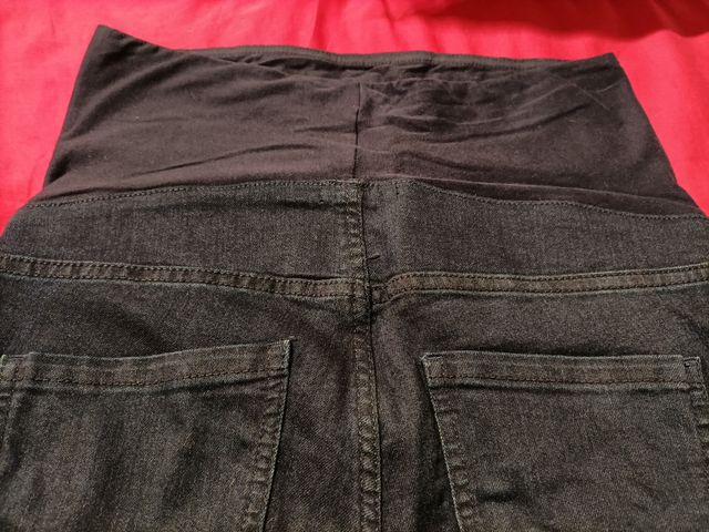 Pantalón premamá vaquero azul