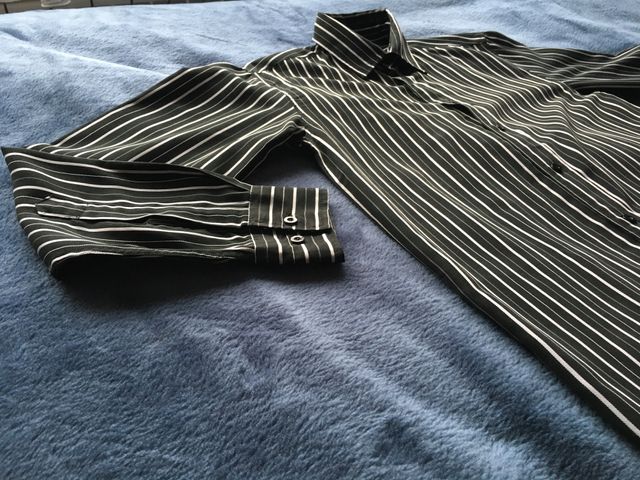 Camisa rayas manga larga OWK