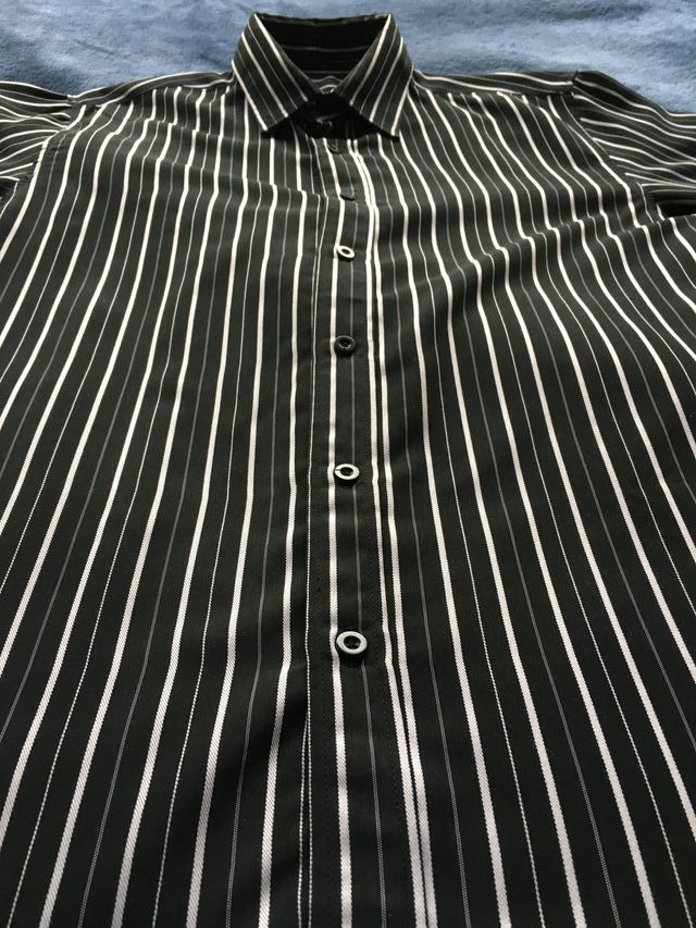 Camisa rayas manga larga OWK