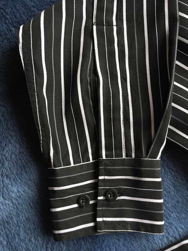 Camisa rayas manga larga OWK