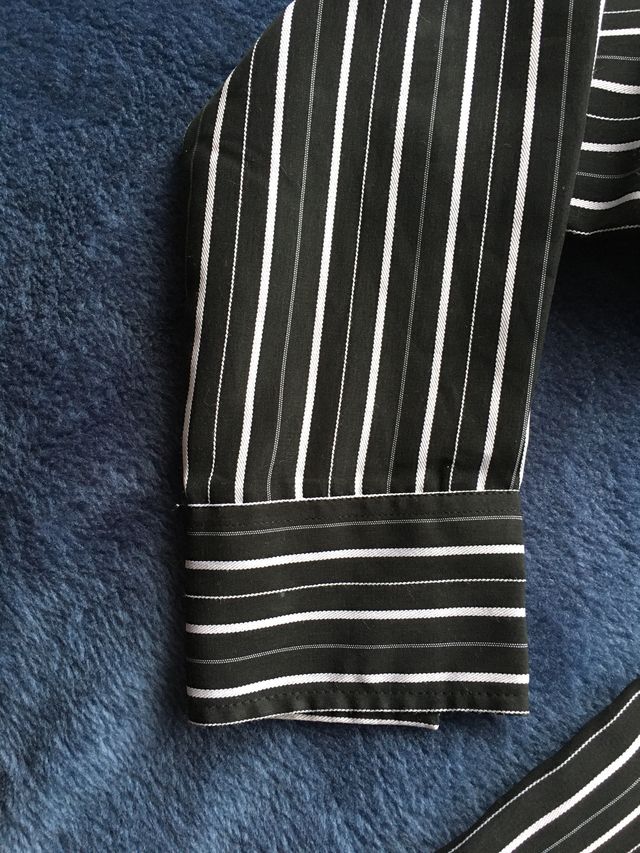 Camisa rayas manga larga OWK