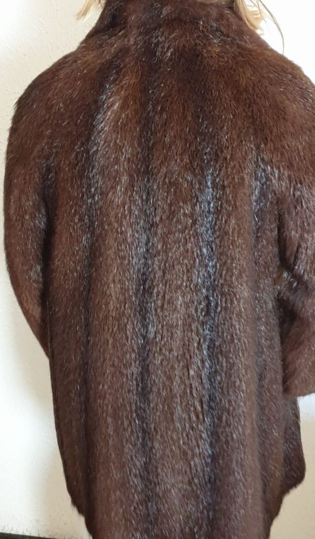 Abrigo de piel mujer