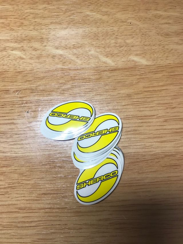 Adhesivos sherco amarillos