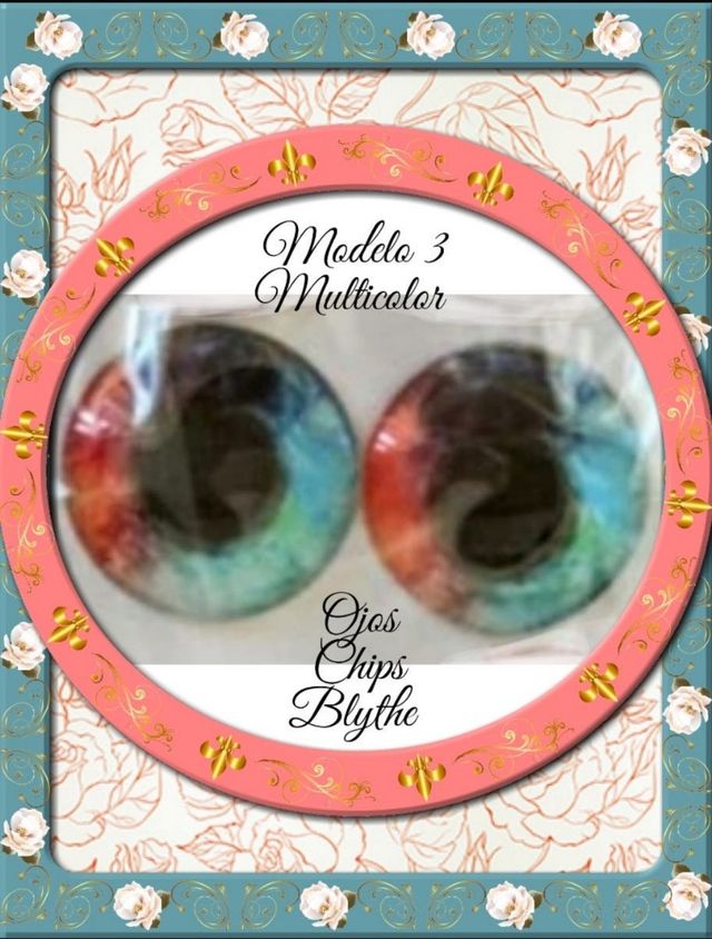 Modelos Ojos Chips Blythe Multicolor