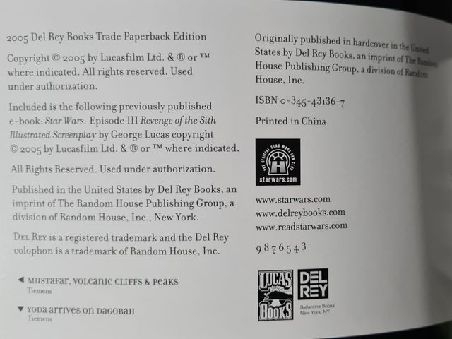 The Art of Revenge of the Sith