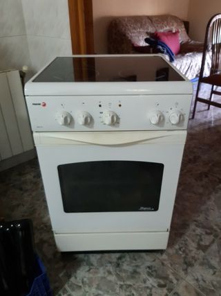 Cocina electrica vitoceramica fagor con horno de segunda mano por 90 EUR en  Vilanova de Prades en WALLAPOP