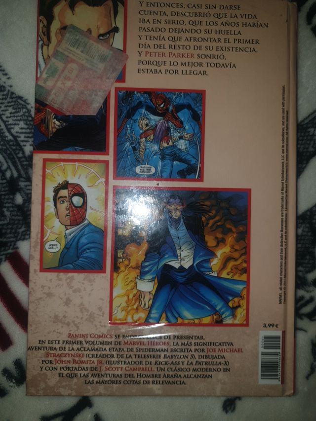 LIBRO DE SPIDERMAN