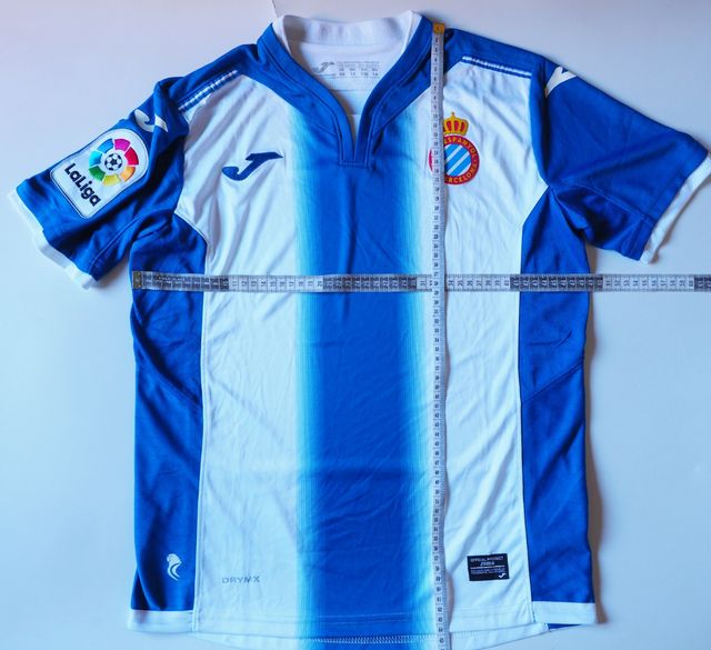 Camiseta JOMA RCD ESPANYOL 

talla XS 
       dabe