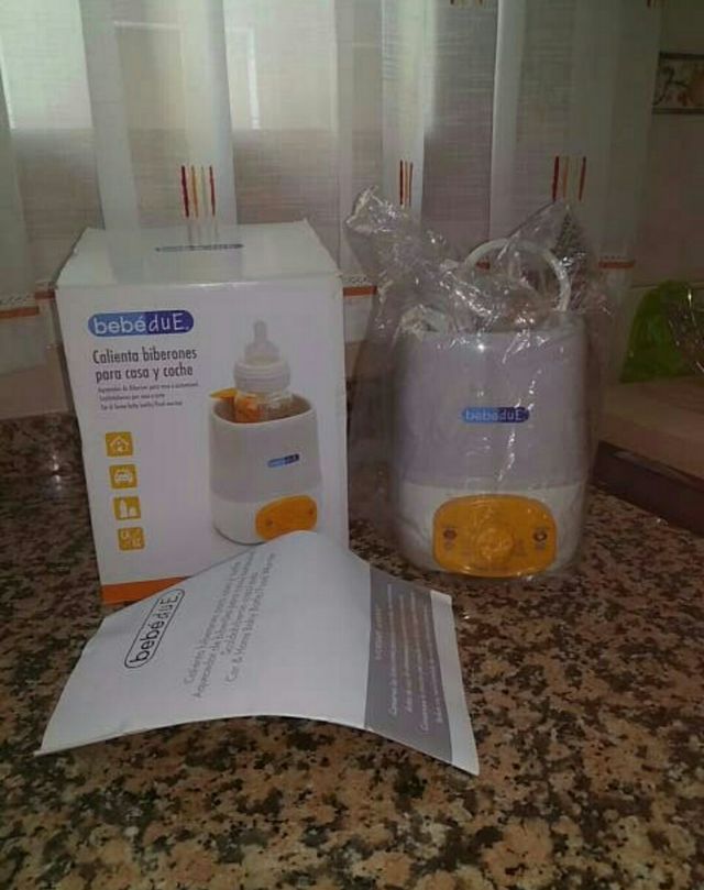 calienta biberones casa/coche