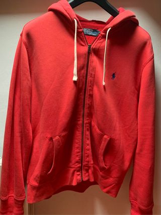 Sudadera Original Polo Ralph Lauren roja talla L. de segunda mano por 50  EUR en Ourense en WALLAPOP