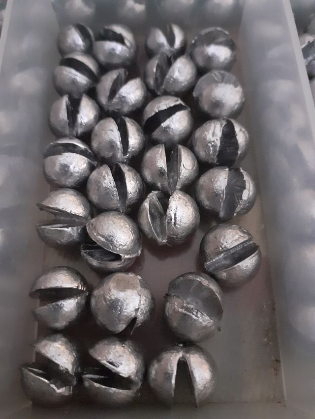 plomos para pesca con corcho