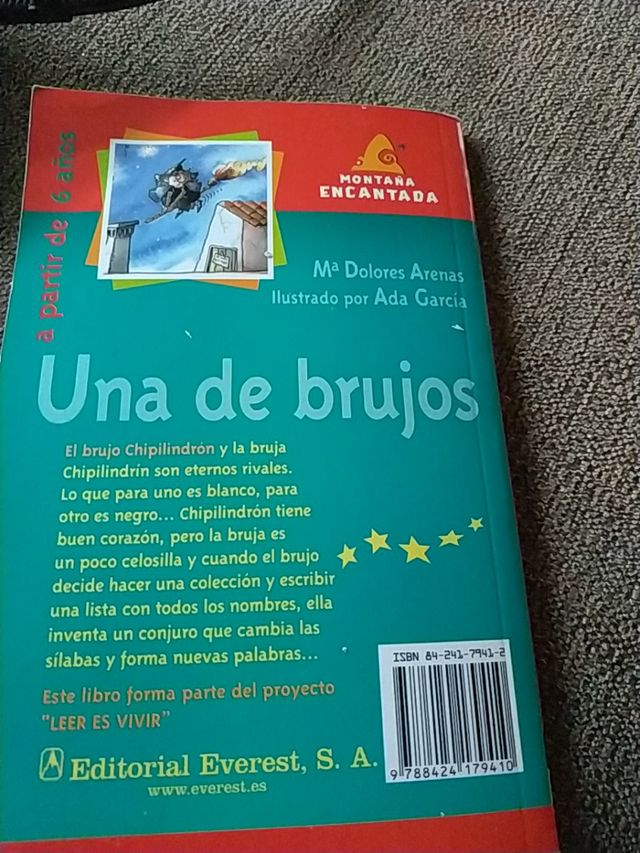 Libro infantil Una de Brujos