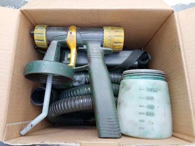 Pistola de pintar con aire