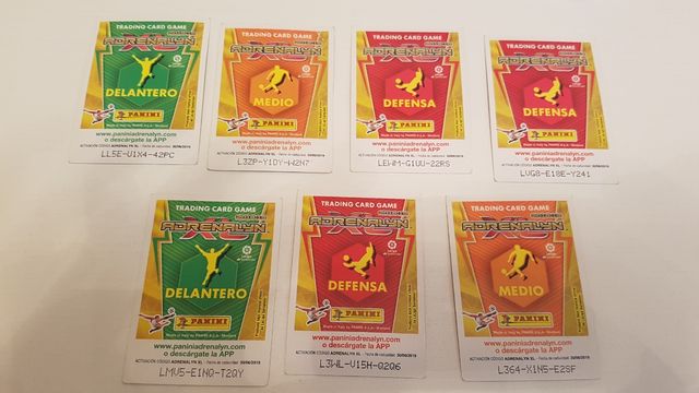 cartas panini adrenalyn 2018-19 platinun 10