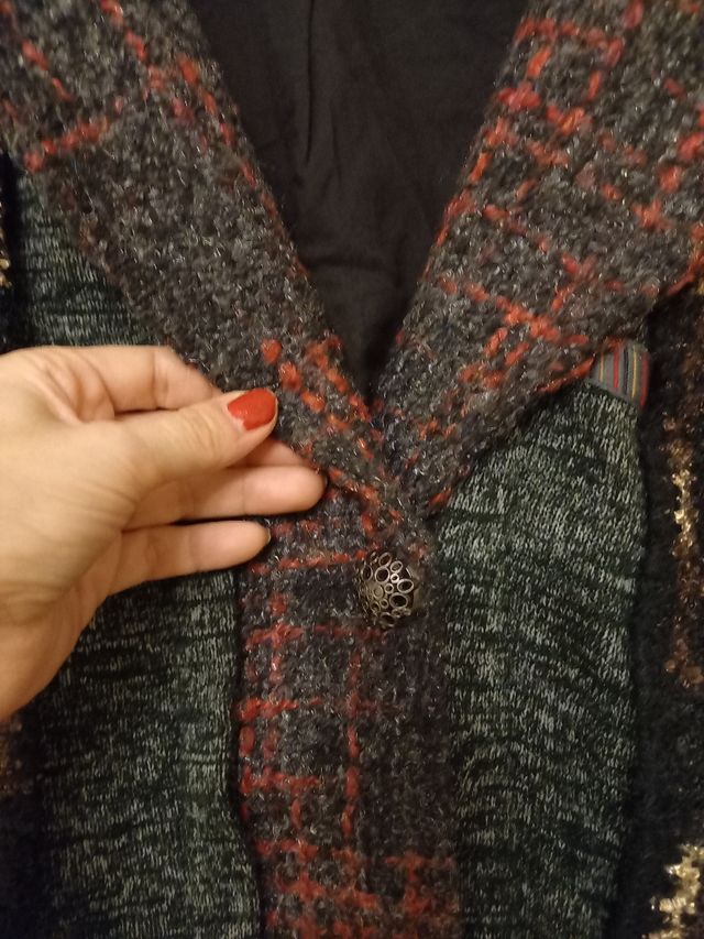 Chaqueta de punto ,ideal y nueva ,talla L