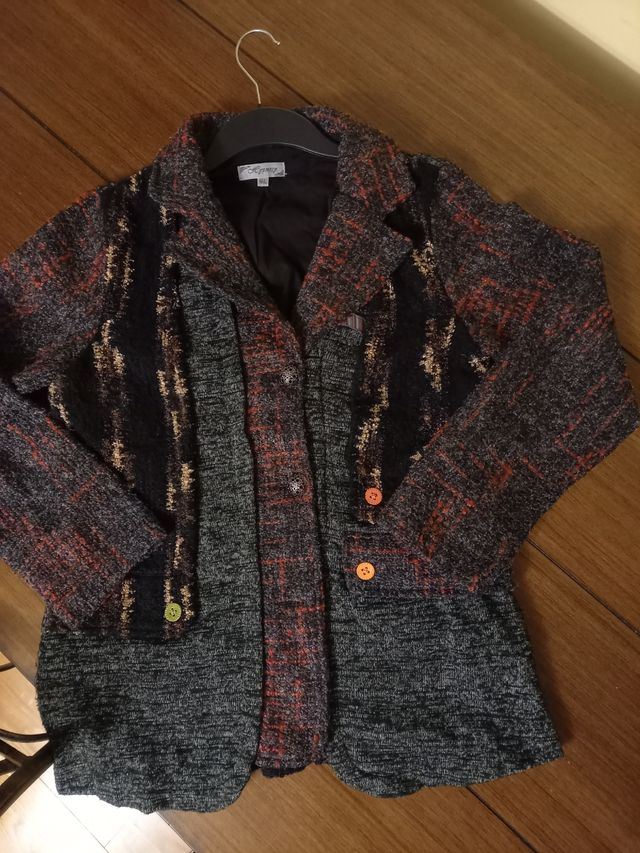 Chaqueta de punto ,ideal y nueva ,talla L