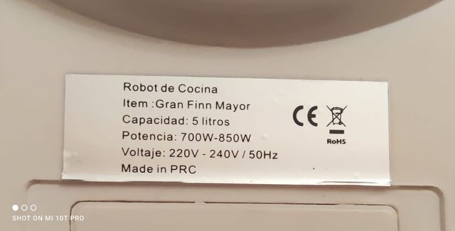 ROBOT DE COCINA CHEF GOURMET GFM