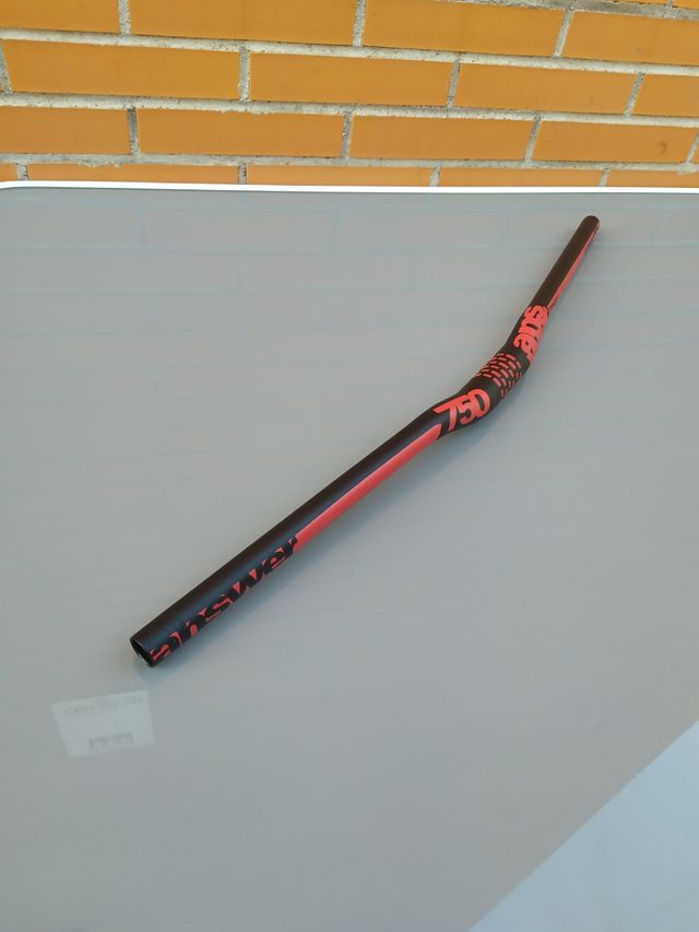 Manillar ANSWER Protaper 750 Rojo cereza Rise 12mm