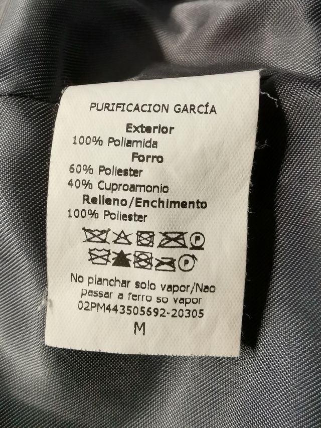 Anorak Purificación García