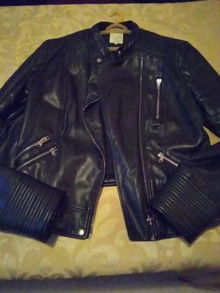 Chaqueta piel mujer zara Clearance