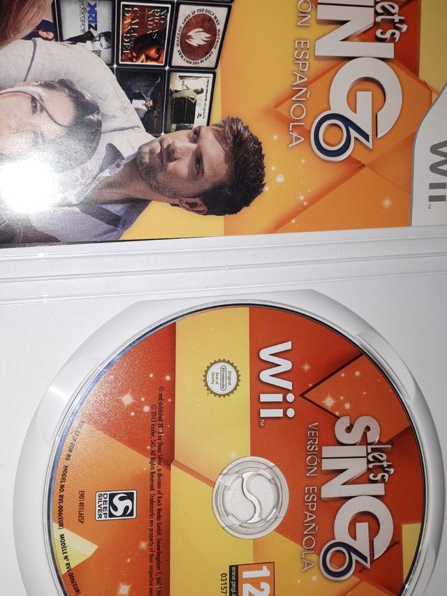 JUEGO WII, LETS SING 6