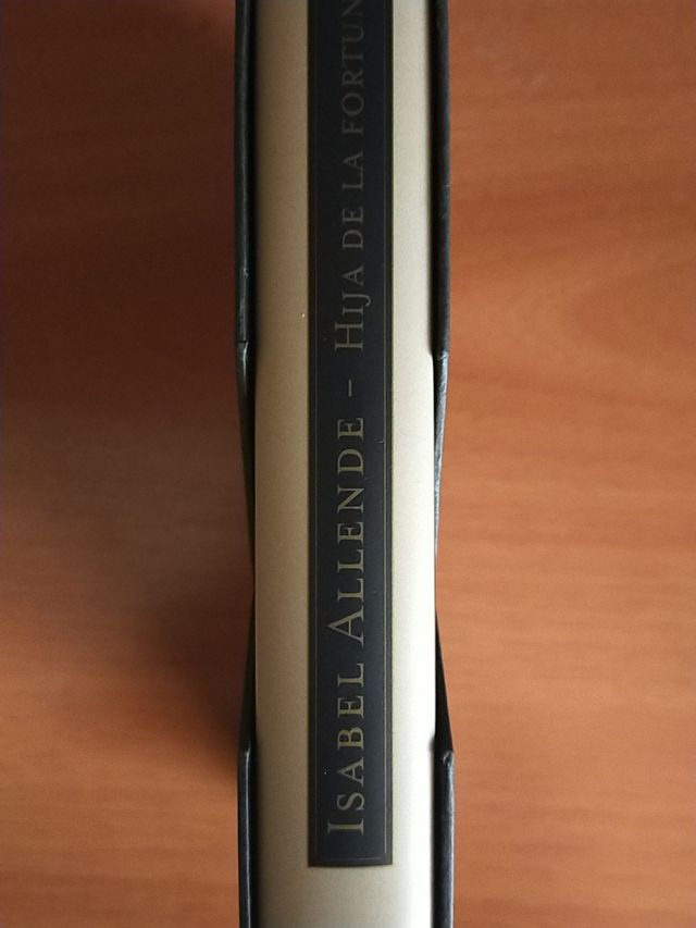 Libro "Hija de la fortuna". Isabel Allende