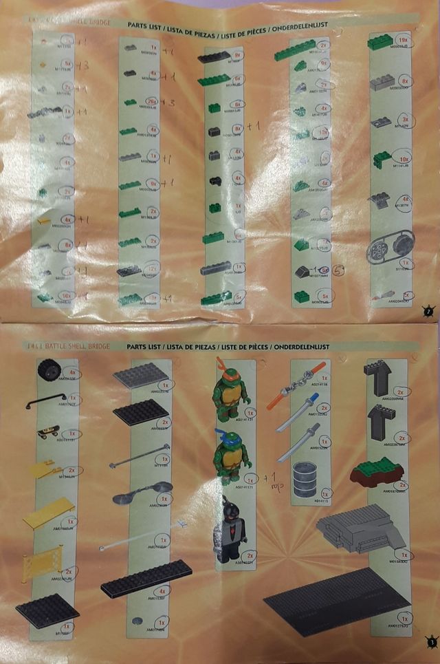 MEGA BLOCKS Tortugas Ninja