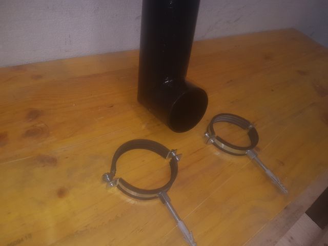 Bajante  pluviales de hierro