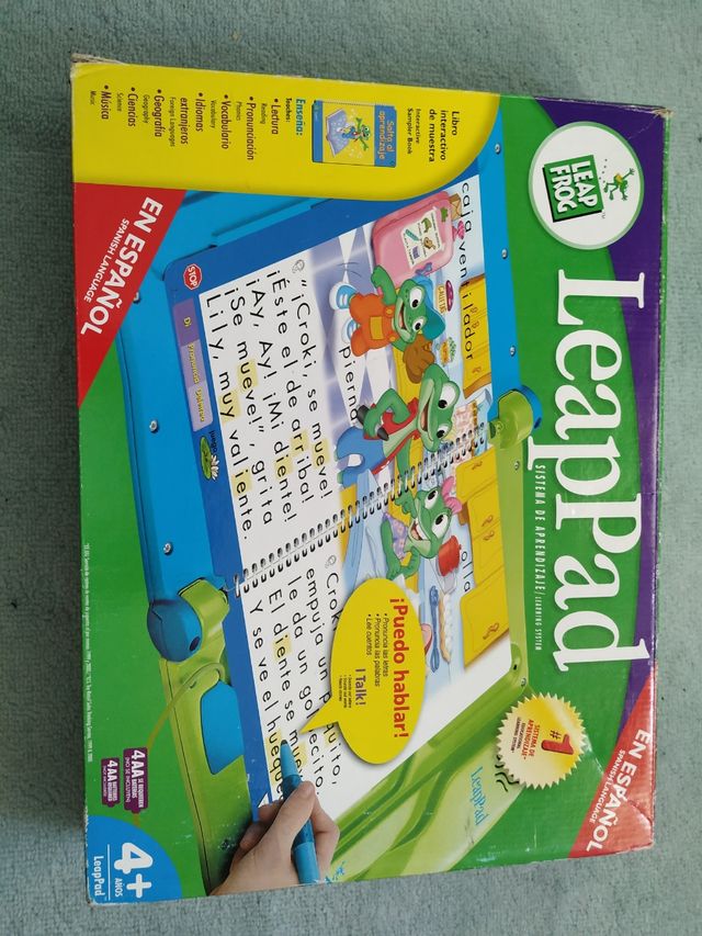 Libro interactivo aprender a leer Leap Pad