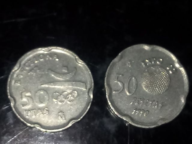 monedas de 50 Ptas