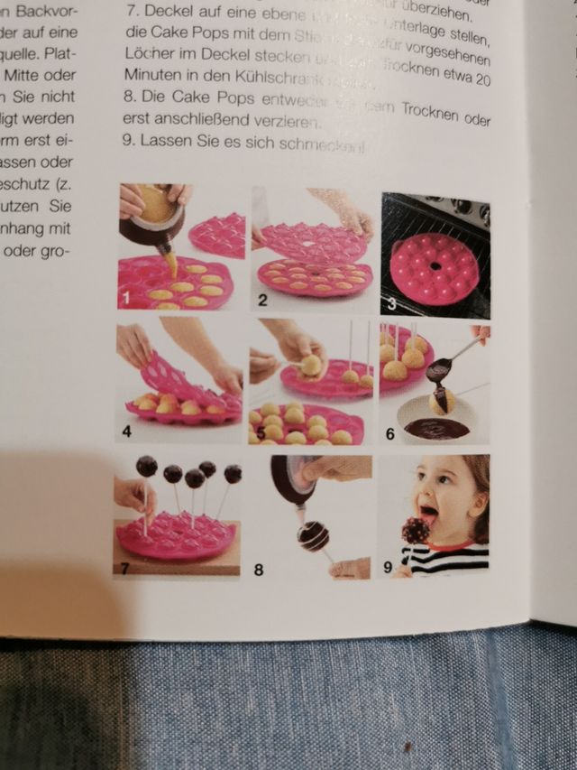 Lekue molde cake pops