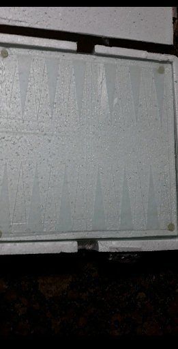 Set de 4 juegos de cristal.