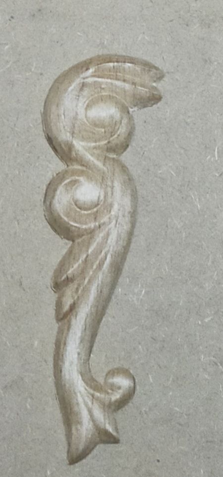 Tallas de madera set dos unidades.