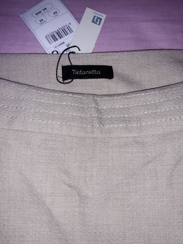 Falda Tintoretto SIN ESTRENAR Talla 44 Beige 8€