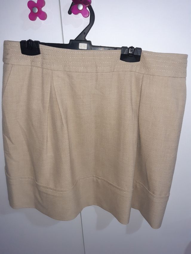 Falda Tintoretto SIN ESTRENAR Talla 44 Beige 8€