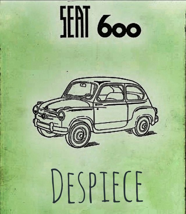 Seat 600 ( despiece).