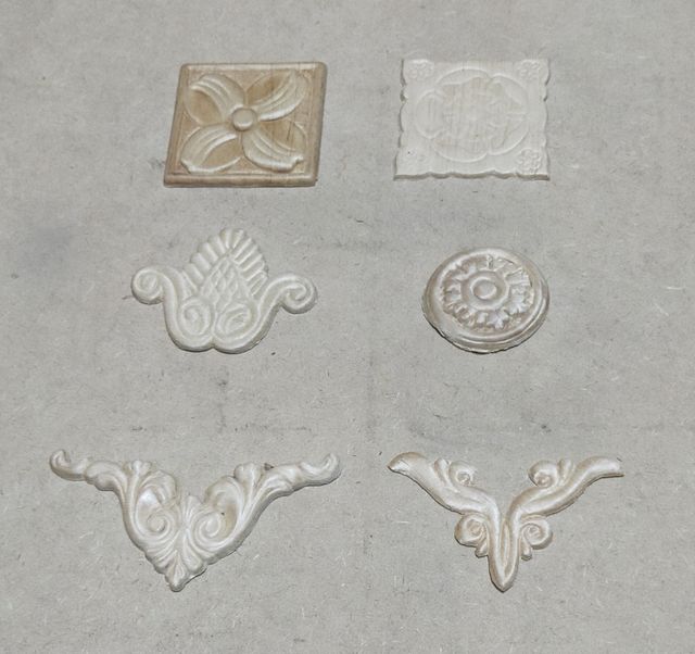 Tallas de madera set de dos unidades