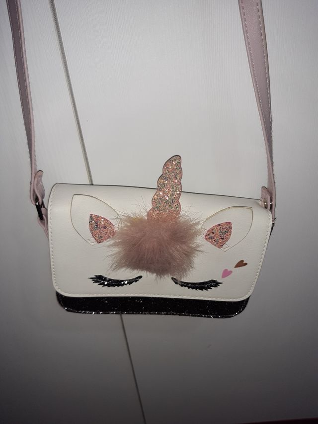 BOLSO NIÑA UNICORNIO  5€
