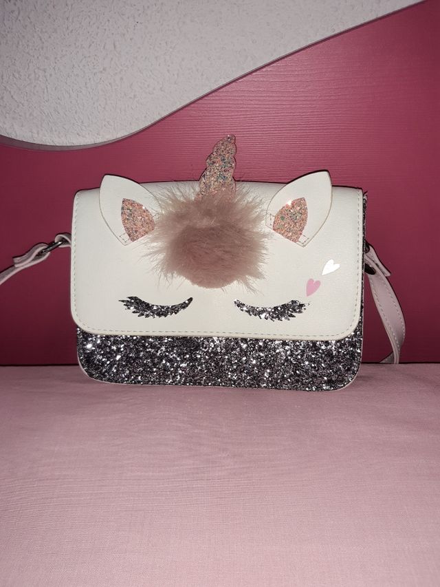 BOLSO NIÑA UNICORNIO  5€