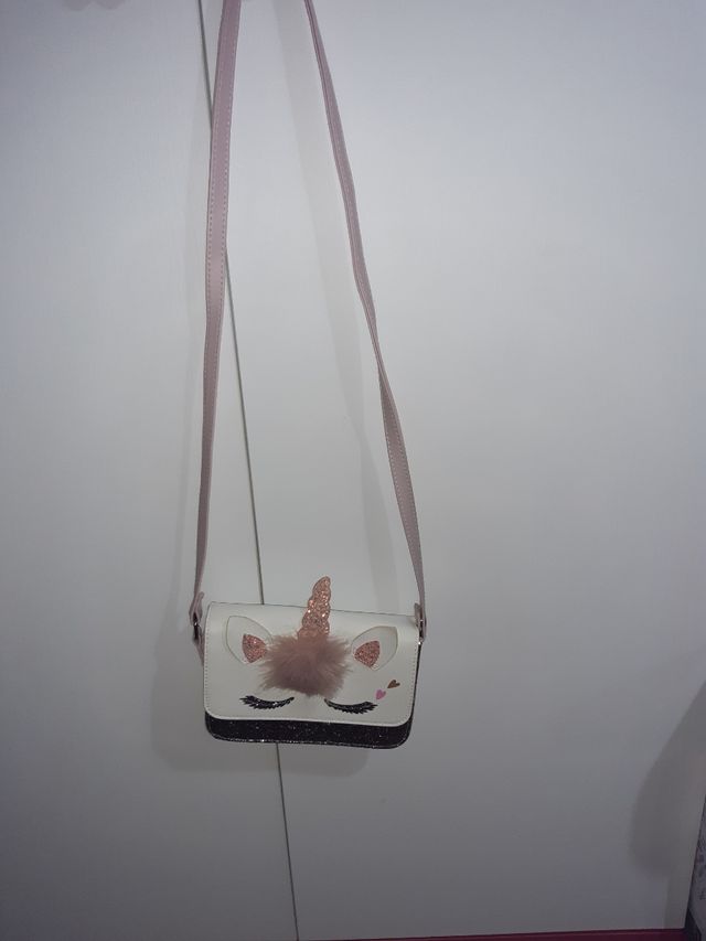 BOLSO NIÑA UNICORNIO  5€