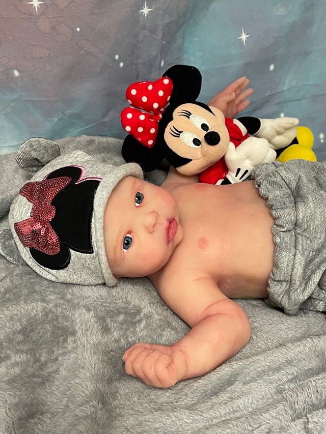 Reborn silicona 50 cm