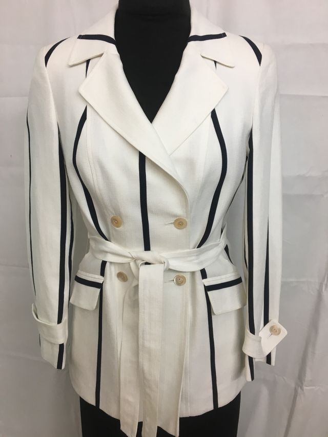 Gabardina de mujer de algodón talla 42