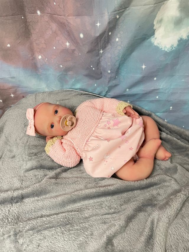 Reborn 50 cm silicona